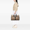 Burberry Haymarket Check Canvas Travel Bag Secondhand