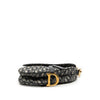 Dior Oblique Canvas Saddle Bag Secondhand
