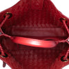 Bottega Veneta Lambskin Intrecciato East West Andiamo Top Handle Bag Secondhand