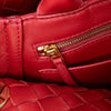 Bottega Veneta Lambskin Intrecciato East West Andiamo Top Handle Bag Secondhand