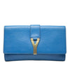 Saint Laurent Textured Leather Chyc Ligne Clutch Secondhand