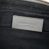 Balenciaga Goatskin Motocross Classic Metallic Edge Clutch Secondhand