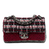 Chanel Medium CC Tweed Multi Print Double Flap Secondhand