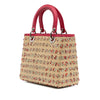 Dior Medium Woven Raffia Lady Dior Secondhand