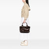 Burberry Large Quilted Patent Beaton Tote Secondhand