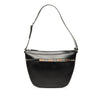 Burberry House Check Trimmed Leather Shoulder Bag Secondhand