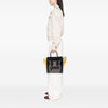 Celine Micro Tricolor Leather Luggage Tote Secondhand