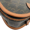 Celine Medium Triomphe Coated Canvas Folco Crossbody Secondhand