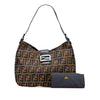 Secondhand Fendi Zucca Canvas Shoulder Bag