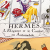 Hermès L Elegance et le Confort en Automobile Silk Scarf 90 Secondhand