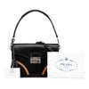 Prada Vitello Stitched Sound Lock Satchel Secondhand