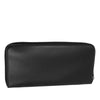 Saint Laurent Leather Tiny Cassandre Zip Around Long Wallet Secondhand