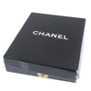 Chanel Gold Plated Logo Round Pendant Necklace Secondhand