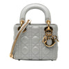 Dior Mini Metallic Lambskin Cannage Lady Dior Secondhand