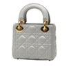 Dior Mini Metallic Lambskin Cannage Lady Dior Secondhand