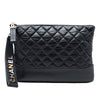 Chanel Medium Aged Calfskin Gabrielle O Case Clutch Secondhand