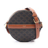 Celine Triomphe Coated Canvas Round Purse on Strap Secondhand