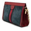 Gucci Small Suede Web Ophidia Chain Crossbody Secondhand
