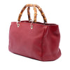 Gucci Medium Calfskin Bamboo Shopper Satchel Secondhand