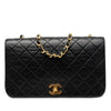 Chanel Medium CC Quilted Lambskin Full Flap Secondhand