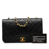 Chanel Medium CC Quilted Lambskin Full Flap Secondhand