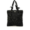 Prada Tessuto and Floral Lace Handbag Secondhand