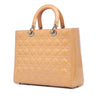 Secondhand Dior Large Patent Cannage Lady Dior