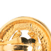 Chanel CC Gold Plated Clip On Earrings Secondhand