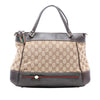 Gucci GG Canvas Web Mayfair Satchel Secondhand