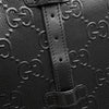 Gucci GG Embossed Perforated Calfskin Tote Secondhand