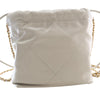 Secondhand Chanel Mini Shiny Calfskin 22 Hobo