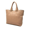 Prada Vitello Daino Front Zip Open Convertible Tote Secondhand