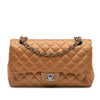 Chanel Medium Classic Metallic Caviar Double Flap Secondhand