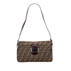 Fendi Zucca Canvas Shoulder Bag Secondhand