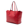 Gucci Medium Leather Swing Tote Secondhand