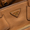 Prada Vitello Daino Front Pocket Open Convertible Tote Secondhand