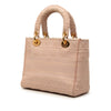 Dior Medium Embroidered Canvas Cannage Lady D Lite Secondhand