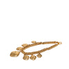 Chanel Gold Plated Quilted Diamond Charms Necklace Secondhand