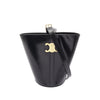 Celine Leather Triomphe Bucket Bag Secondhand