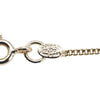 Secondhand Chanel Gold Plated Enamel CC Eiffel Tower Charm Necklace