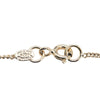 Secondhand Chanel Gold Plated Enamel CC Eiffel Tower Charm Necklace
