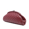 Chanel Quilted Caviar Timeless Kisslock Clutch Secondhand