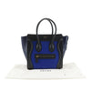 Celine Micro Tricolor Nubuck and Calfskin Luggage Tote Secondhand