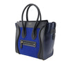 Celine Micro Tricolor Nubuck and Calfskin Luggage Tote Secondhand
