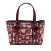 Burberry House Check Coated Canvas Hearts Gracie Tote Secondhand