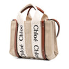 Chloé Mini Canvas Woody North South Tote Secondhand