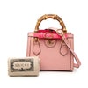 Gucci Mini Calfskin Bamboo Diana Satchel Secondhand