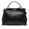 Fendi Medium Shiny Nappa Peekaboo Iconic Satchel Secondhand