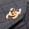 Secondhand Chanel Quilted Calfskin Gold Top Handle Flap