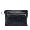 Secondhand Balenciaga Lambskin Motocross Classic Clip S Clutch